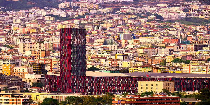 Tirana landscape