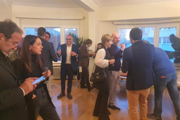 Networking Appetizer at EURELATIONS EEIG Brussels premises