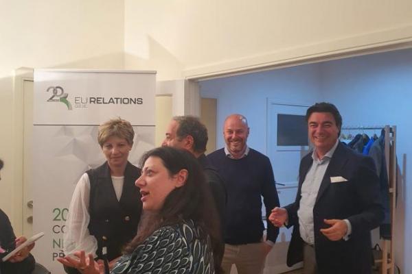 Networking Appetizer at EURELATIONS EEIG Brussels premises