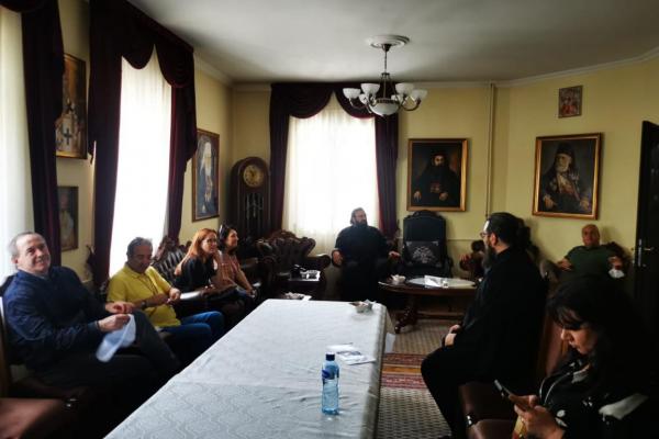 Cetinje, Montenegro, ecumenic dialogue with the monks