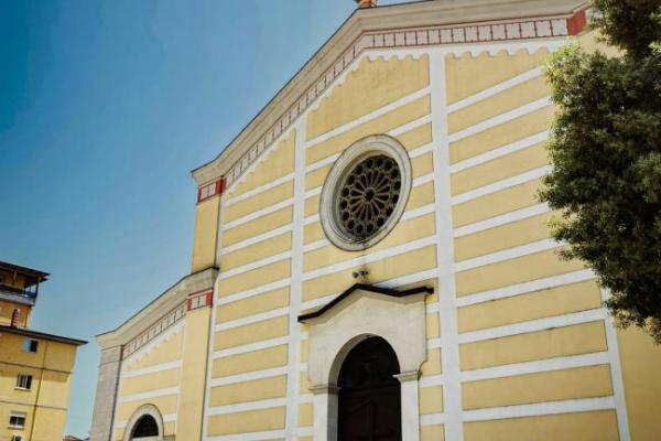 Skhodra, Albania, Franciscan Cathedral of St. Stephen, patron saint of the city